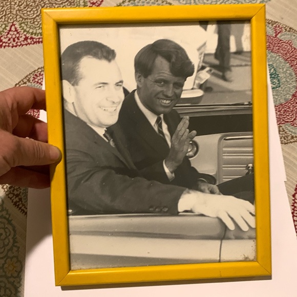 RFK RARE Original 8x10 Framed Photograph of Robert F. Kennedy Sr. - Picture 1 of 3